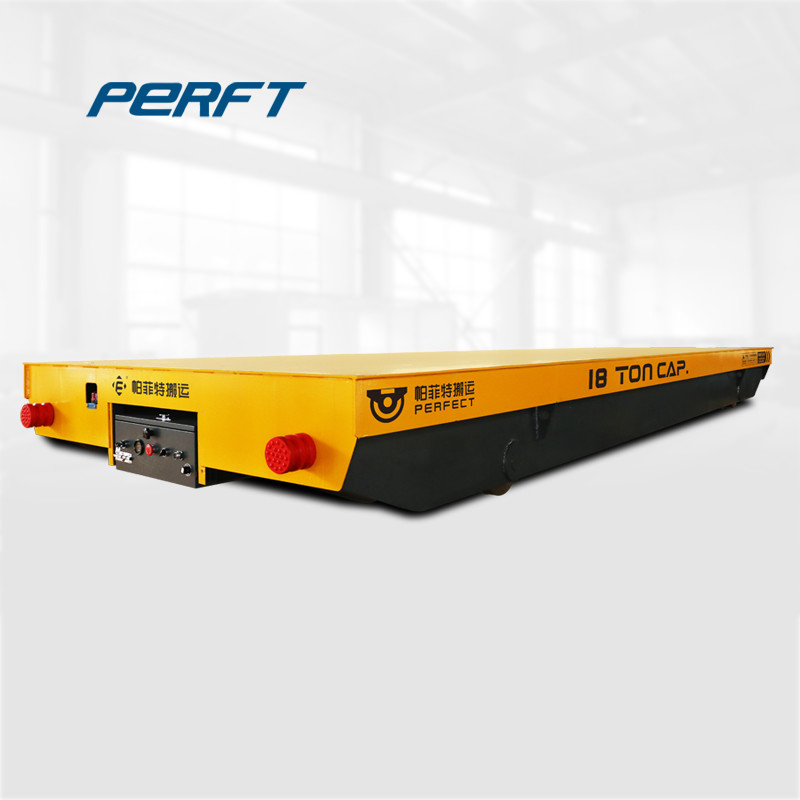 China Heavy Load 50t Rail Transfer Car Battery Powered Steel Factory Scrap Material on sale