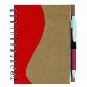 Cheap Recycled Paper Notebook Set, Measures 17.5 x 14cm wholesale