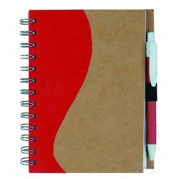 Buy cheap Recycled Paper Notebook Set, Measures 17.5 x 14cm from wholesalers