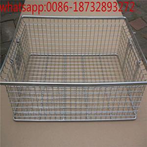 China wire mesh basket for sterilization trays stainless steel wire mesh baskets for fried series/Wire Mesh Washing Basket for on sale