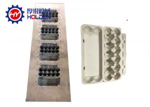 China Aluminum / Plastic Compression 3 Chunks Egg Tray Mold on sale