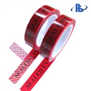 Cheap Damp Proof Security VOID Tape Roll For Storage And Transportation wholesale