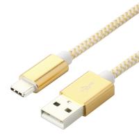 China Heat Resistant 3M Nylon Braided Usb 3.0 Fast Charging Cable For Type C for sale