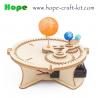 Buy cheap Science Earth Moon and Sun Solar Moving Orbit Experiment Wooden Color Model Toys from wholesalers
