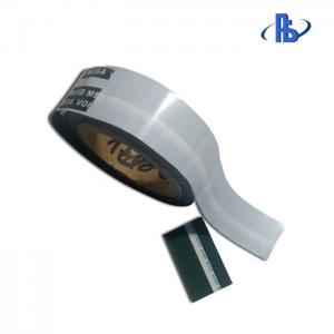 Cheap Temper Evident Security Seal Tape With Acrylic Pressure Sensitive Adhesive wholesale