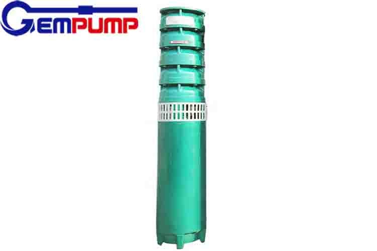 China Gempump 200QJ Industrial Centrifugal Pumps 20HP 8 Inch Submersible Pump on sale