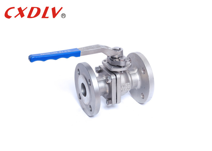 Cheap PN16 Stainless Steel Flanged Ball Valve DN50 Handle SS304 SS316 WCB wholesale