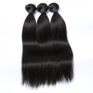 China Raw Straight Malaysian Human Hair Extensions Natural Color 8-30 on sale