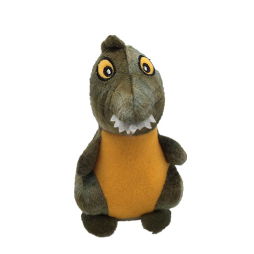 Quality 17cm 6.69 Inch Recording Plush Toy Green Dinosaur Stuffed Animal Talking Back for sale