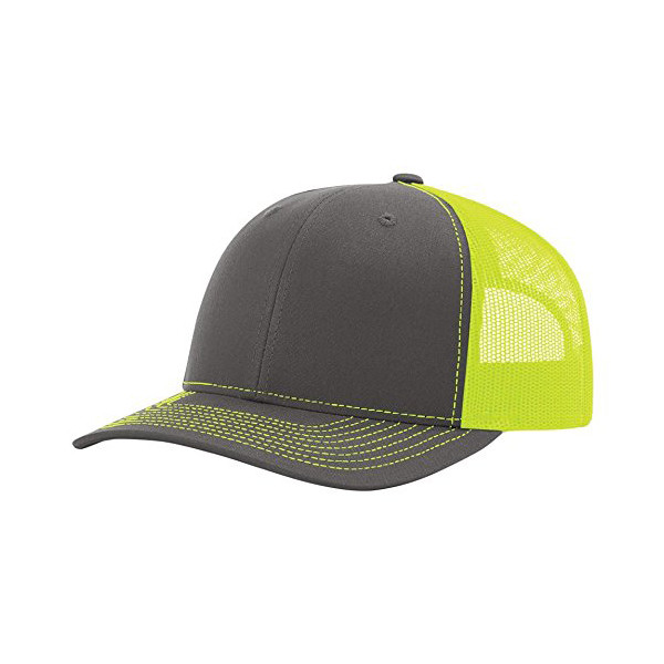 Cheap Blank Richardson 112 Trucker Mesh Back Flat Brim Snapback Hats wholesale