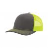 Buy cheap Blank Richardson 112 Trucker Mesh Back Flat Brim Snapback Hats from wholesalers