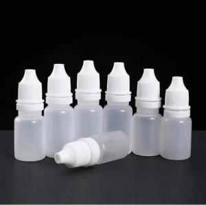 Cheap Empty Plastic Squeezable Eye Liquid Dropper Bottles 10ml 60ml 120ml wholesale
