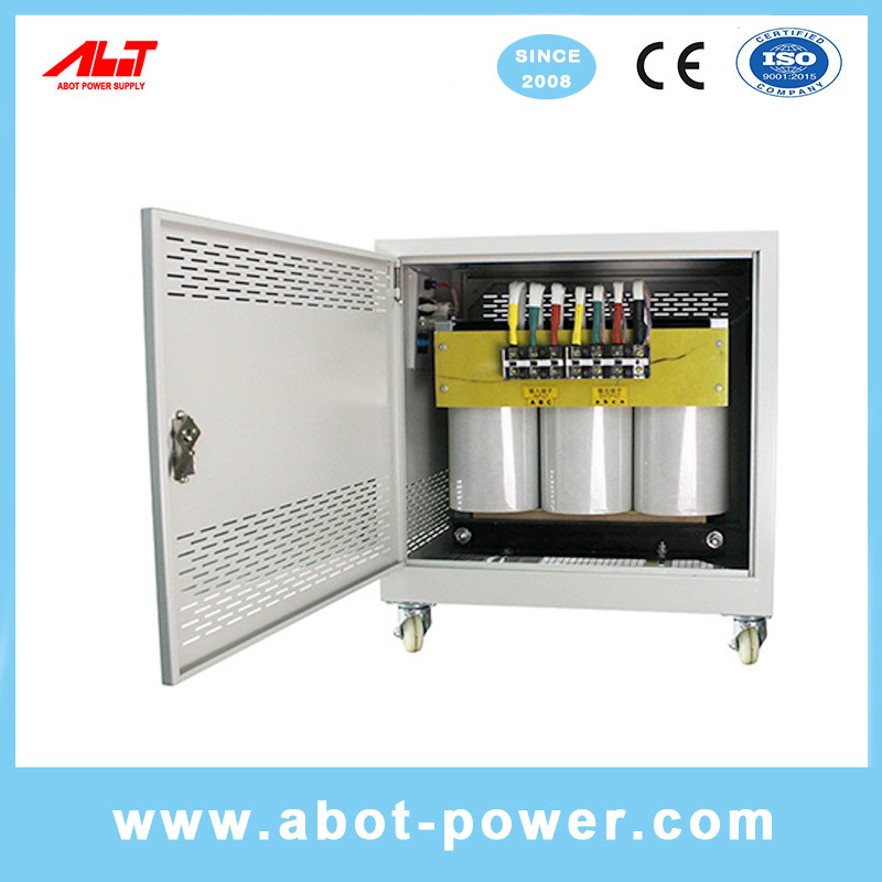 China ABOT 3 Phase to 3 Phase 220V to 380V Pure Copper Step Up Isolation Transformer 50KVA on sale