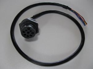 Cheap Black Threaded J1939 Cable For Diagnostic Devices , OEM ODM Service wholesale