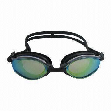 Cheap Professional Racing Swimming Goggles with Long Lifespan, Anti-fog Treatment wholesale