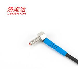 90 Degree Bend Elbow Ultra Mini M6 Proximity Sensor Switch For Position Detector
