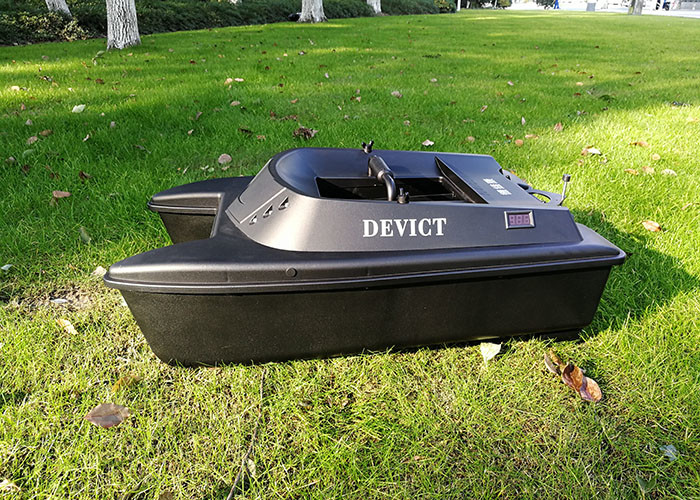 Cheap DEVC-300 black carp catamaran bait boat style radio control , RC Fishing Bait Boat wholesale