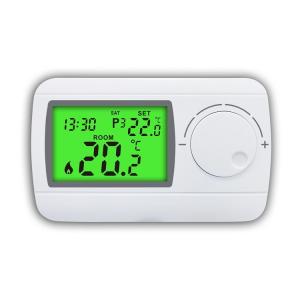 China Weekly Programmable ABS Wired Digital Room Thermostat on sale