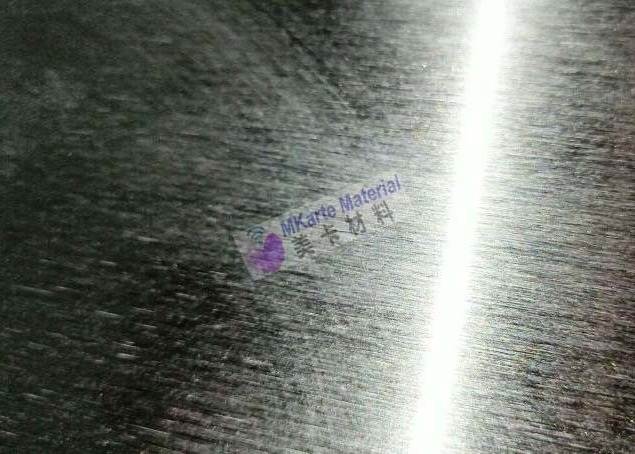 China Laminated Steel Plate Pvc Id Card Material Fine Silk / Rough Silk Surface Pattern on sale