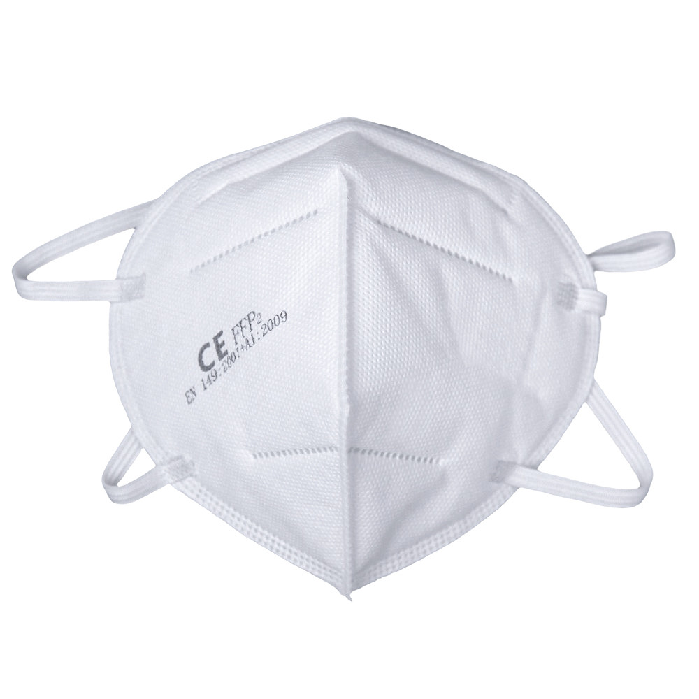 Cheap Folded Mouth Medical Mask  4 Ply Ffp2 Disposable Without Valve With Favorable Price wholesale