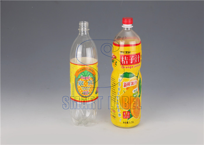 China SGS Water Bottle Heat PVC Shrink Labels Sleeve Film Wrap Bundle 10 Colors Printing on sale