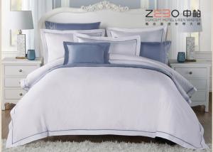 Cheap Hotel Luxury Linens Solid Color And Contemporary Bed Yarn 60S / 80S wholesale