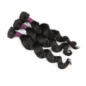 Cheap Brazilian Loose Wave Virgin Human Hair Bundles Kinky Curly Grade 8A Weave  wholesale