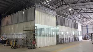 Cheap Pvc Curtain Prep Station Galvanized Steel Sheet White Color Painting Military Product wholesale