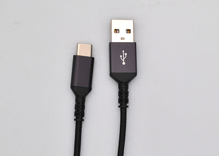 China USB Charging Cable of Universal Portable Nylon Braid USB Type-c Charging Cable For Charging And Data Sync for sale