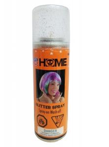 Cheap MSDS Practical Hair Spray With Glitter , Nontoxic Silver Glitter Hair And Body Spray wholesale