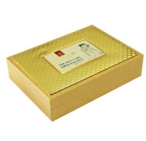 Cheap Leather Paper Board Box For Luxury Gift Packing, Rigid Gift Boxes With High Density Sponge Tray wholesale