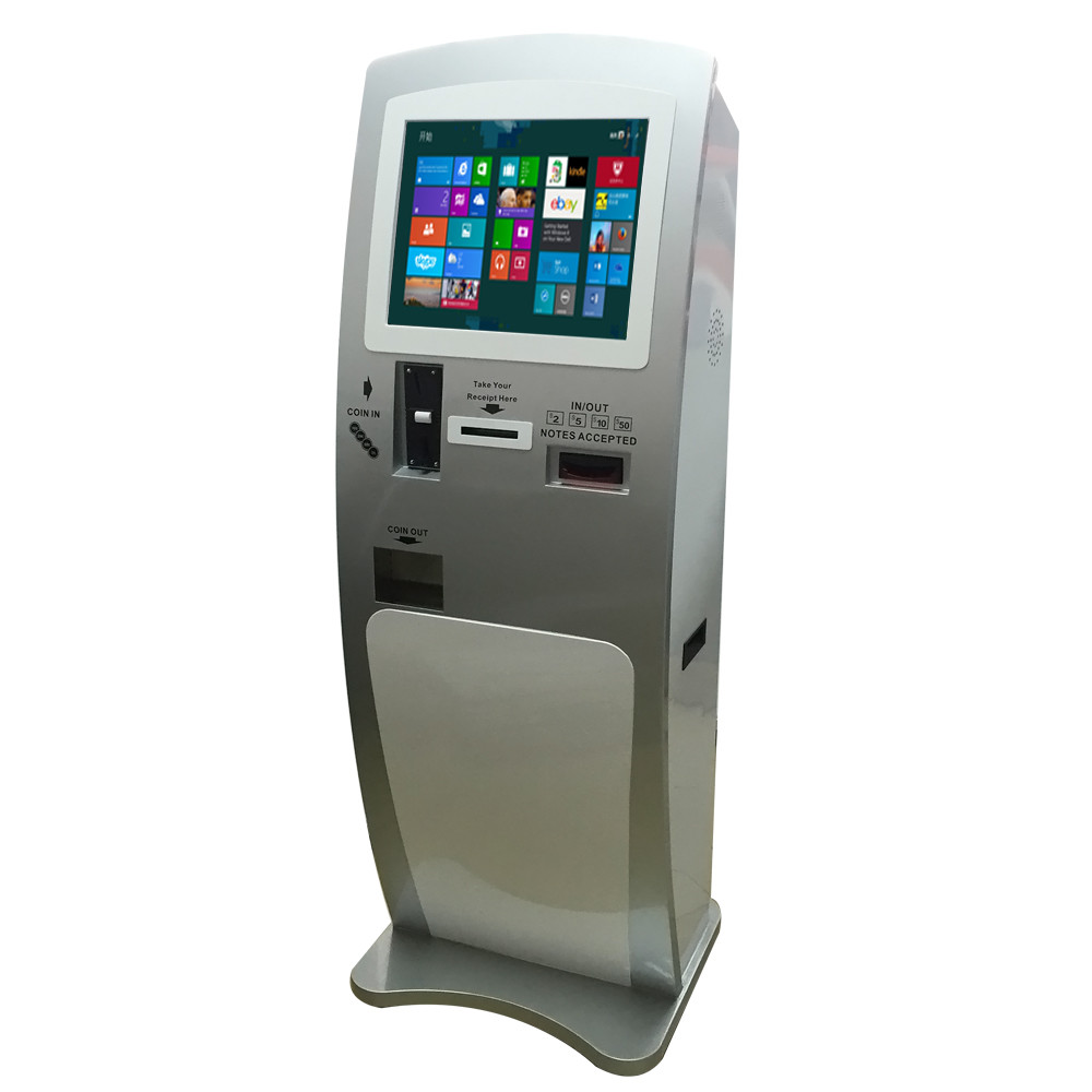 Cheap Customized Touch Screen Payment Kiosk Dust Proof 15~19 Inch Screen wholesale