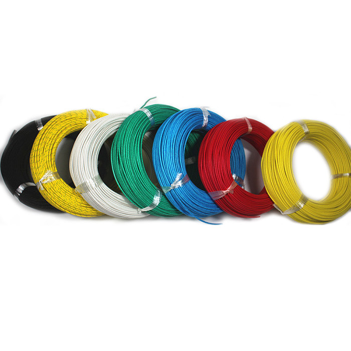 China 2.45mm Fiberglass Braid Silicone Rubber Insulation Wire for sale