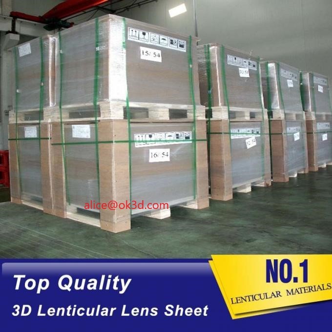 Cheap HOT SALE  cheap 3D Lenticular material factory 25 lpi 4.1mm thickness lenticular for uv flatbed printer and inkjet print wholesale