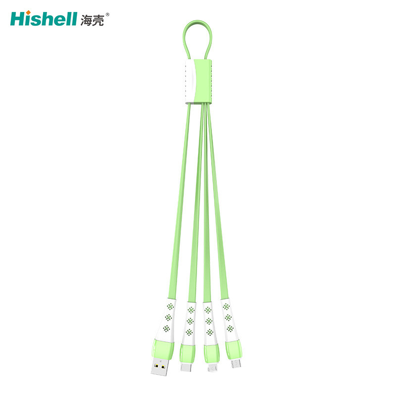 Sturdy Length 18cm USB Phone Cord , Anti Abrasion Phone Charger Multi Cable for sale