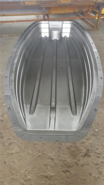 Quality LLDPE Rescue Plastic Boat Canoe Rotational Mould Customized for sale