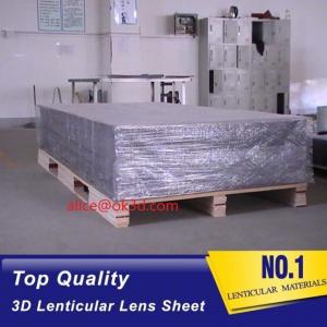 Cheap 3D Lenticular sheet 42LPI board 120x240cm,2mm lenticular sheet for 3d and flip lenticular effect by injekt print wholesale