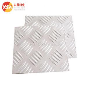 Cheap 5 Bar Aluminium Checker Plate Pattern Aluminum Plate AA1100 Aluminum Checkered Plate for Elevator Floor wholesale
