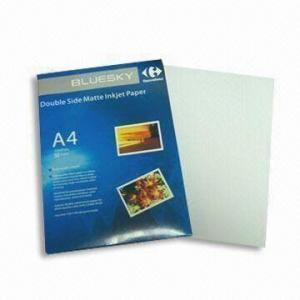 China Double-side Matte Inkjet Paper 220g in A4, 50sheets on sale