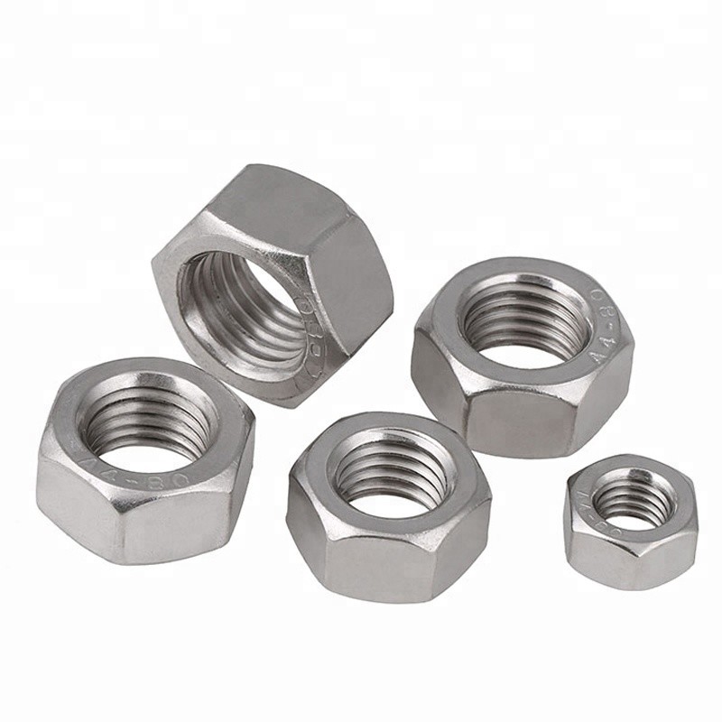 Cheap Auto Parts Stainless Steel Hex Nuts Passivated Fine Thread Zinc Plated Finish wholesale