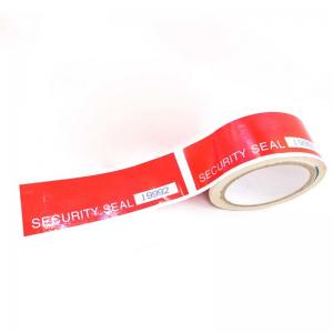 Cheap Full Transfer Security Packing Acrylic Tamper Evident Security Tape wholesale