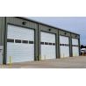 Buy cheap Commercial Industrial Sectional Door Vertical Lift 1.5KW PVC from wholesalers
