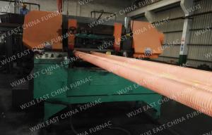Cheap 100mm Red Copper Pipes Continuous Casting Plant , Horizontal Casting Machine wholesale