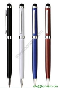Buy cheap Twist Action Ballpoint Pen W/ Capacitive Stylus, metal Capacitive pen for gift from wholesalers