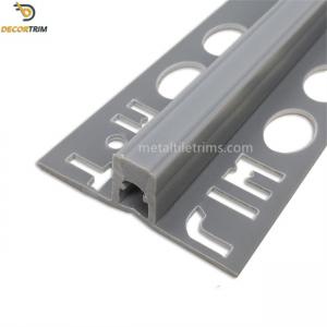 China PVC Grey Expansion Joint Profile For Absorbing Flooring Vibration on sale