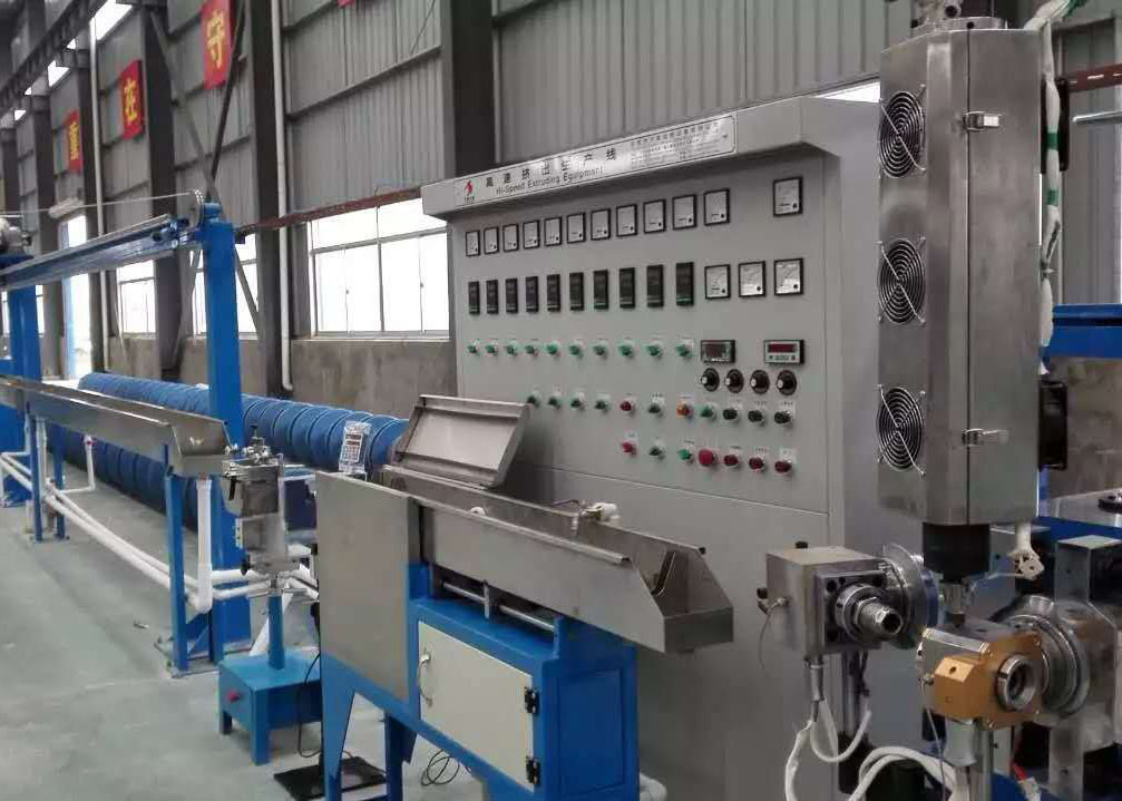 Energy Efficient Cable Production Line Full Automation Multiple - Function
