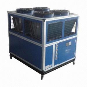 Air cooled chiller with water pump, water tank inside