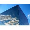 Curtain Wall Exterior Low E Insulated Glass , Energy Saving Low Emissivity Glass for sale