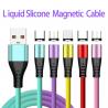 Magnetic Fast Charging Cord USB Cable For Phone Liquid Silicone for sale