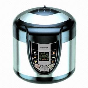 China Automatic Electric Pressure Cooker with Pre-setting Timer Function on sale